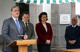 Discurso do Presidente do Governo Regional na cerimónia de lançamento da primeira pedra, da Crech...