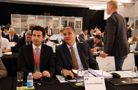 Presidente do Governo Regional com o Subsecretário Regional da Presidência para as Relações Externas