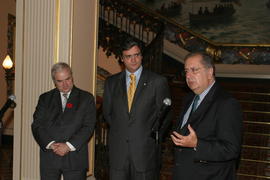 Discurso do presidente da Assembleia da República, Jaime José de Matos da Gama, aos órgãos de com...