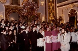 Final da Procissão do Senhor Santo Cristo dos Milagres - passagem da procissão pelo Senhora Santo...