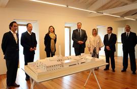 Apresentação da maquete do projeto do Centro de Artes Contemporâneas - Arquipélago
