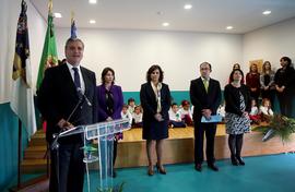 O Presidente do Governo Regional presidiu à cerimónia de inauguração da obra de remodelação da cr...