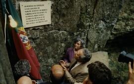 Vista do Presidente da República, Mário Soares à Caldeira do Enxofre na Ilha Graciosa