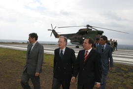 Chegada à Ilha do Corvo
