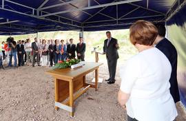 O Presidente do Governo Regional, presidiu à cerimónia de lançamento da Primeira Pedra do Centro ...