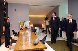 Chegada do Presidente do Governo Regional ao Furnas Boutique Hotel