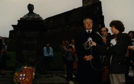 Homenagem do Presidente da República, Mário Soares, a Teófilo Braga