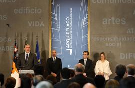 O Presidente do Governo Regional presidiu à cerimónia da inauguração do Centro de Artes Contempor...