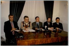 Declarações aos órgãos de comunicação social, sobre a constituição da Comissão de acompanhamento ...