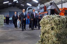 O Presidente do Governo Regional, visita as instalações e áreas de serviço da Unidade de Tratamen...