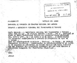 Comunicado relativo à alteração das tarifas das carreiras urbanas e inter-urbanas  da Ilha de São...