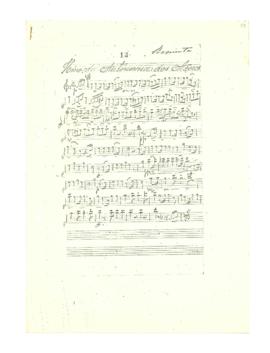 Partitura do Hino da Autonomia dos Açores- por instrumento