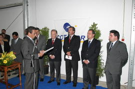 Inauguração da nova fábrica de blocos de betão da Cotaçor