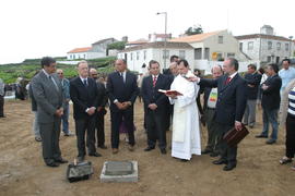 Cerimónia de lançamento da 1ª Pedra do Centro de Acolhimento de Idosos do Corvo