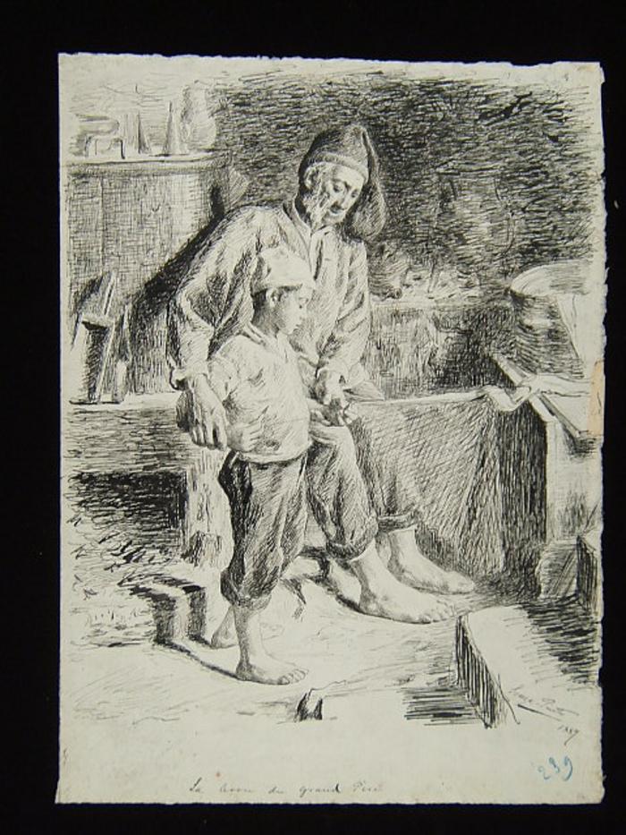 La leçon du grand pére = A lição do avô