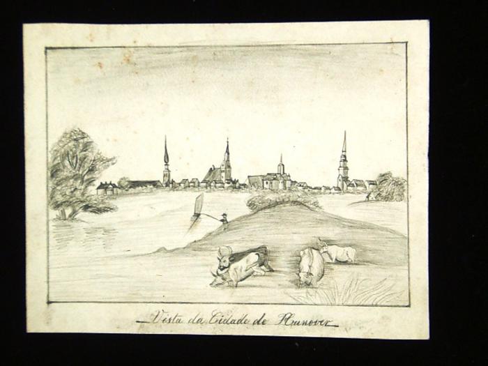 Vista da cidade de Hanover