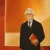 RETRATO DE TEÓFILO BRAGA, PRESIDENTE DO GOVERNO PROVISÓRIO E 2.º PRESIDENTE DA REPÚBLICA PORTUGUESA