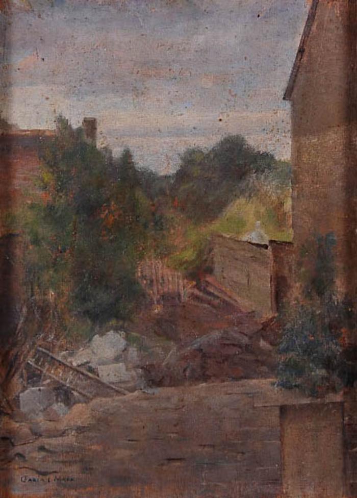 Por trás do muro (Frente)