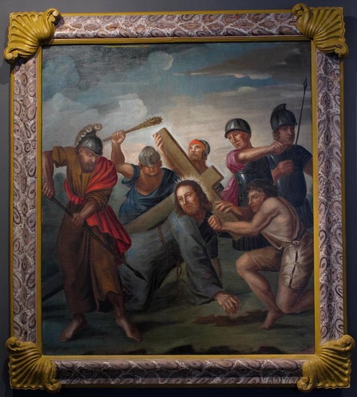 Terceira Estação da Via Sacra