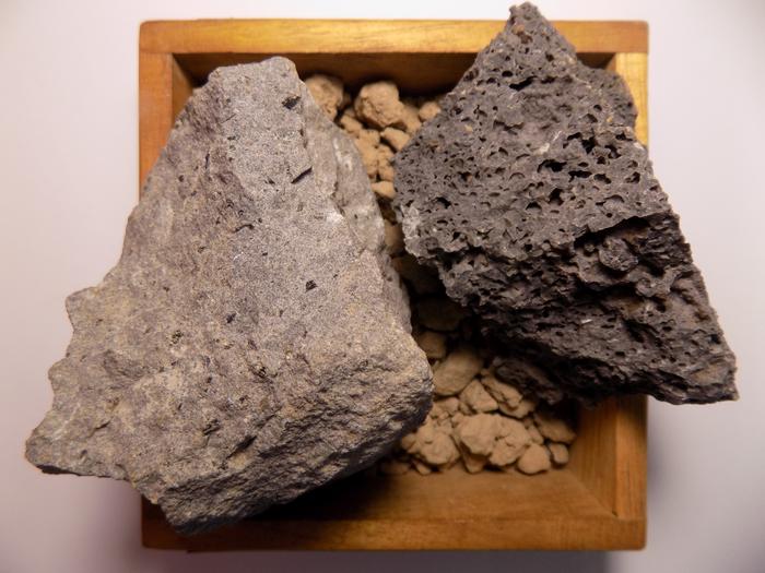 Amostra geológica do Túnel das Sete Cidades