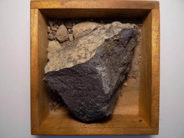 Amostra geológica do Túnel das Sete Cidades