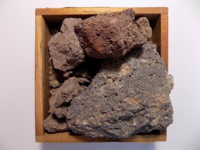 Amostra geológica do Túnel das Sete Cidades