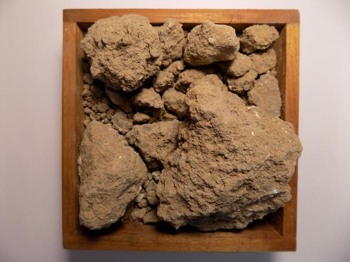 Amostra geológica do Túnel das Sete Cidades