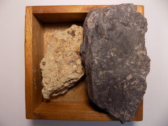 Amostra geológica do Túnel das Sete Cidades