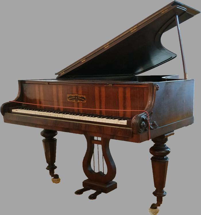 Piano de meia cauda