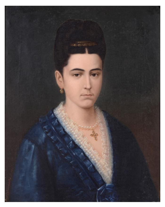 Retrato de Maria José Borges de Sousa Medeiros e Canto