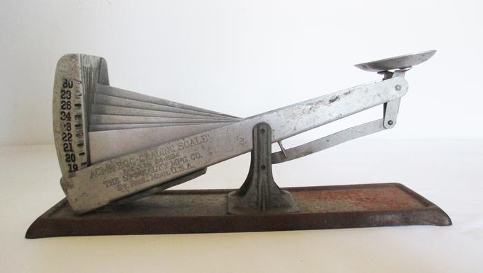 Balança de pesar ovos