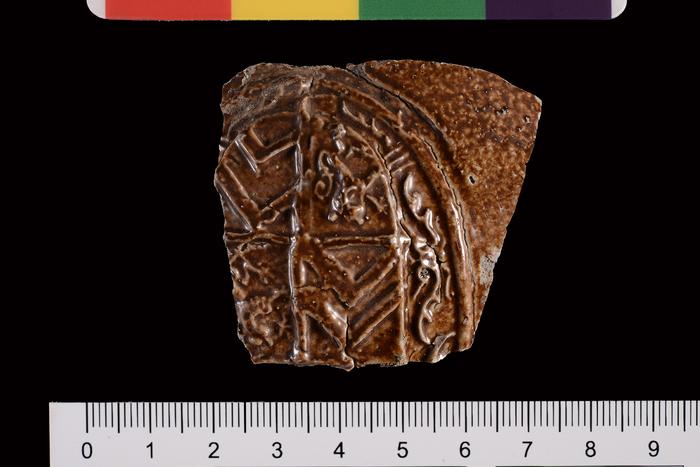 Fragmento de garrafa