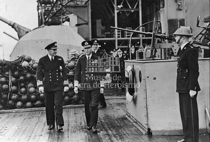 "The King with the Home Fleet"