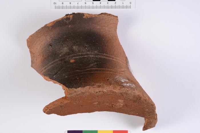 Fragmento de base de fogareiro