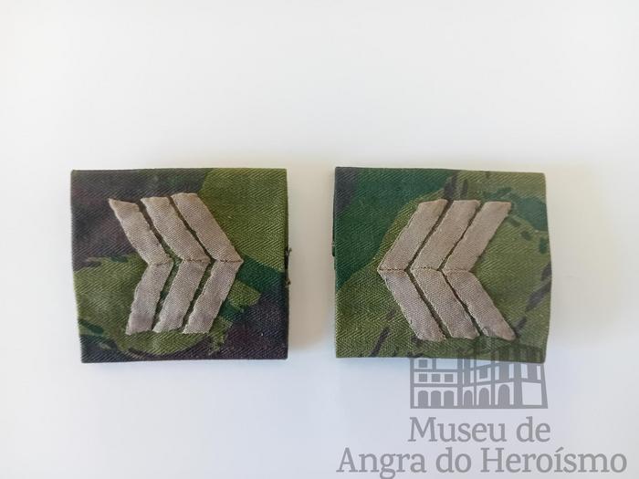 Divisas de 1º Furriel ou 2º Sargento