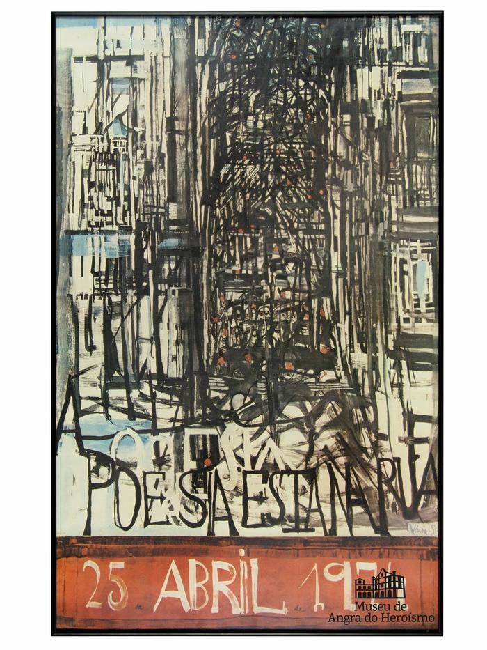 Cartaz comemorativo do 25 de Abril