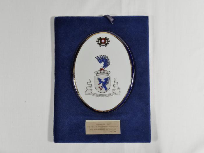 Placa decorativa do Comando Operacional dos Açores