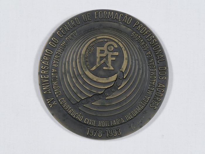 Medalha do 15.º aniversário do Centro de Formação Profissional dos Açores
