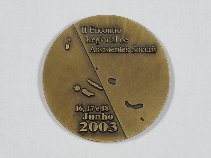 Medalha do II Encontro Regional de Assistentes Sociais