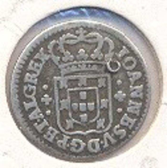 Moeda 60 Réis / 3 Vinténs, D. João V