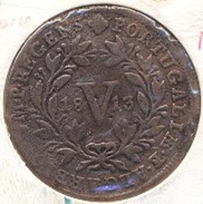 Moeda 5 Réis, D. João VI