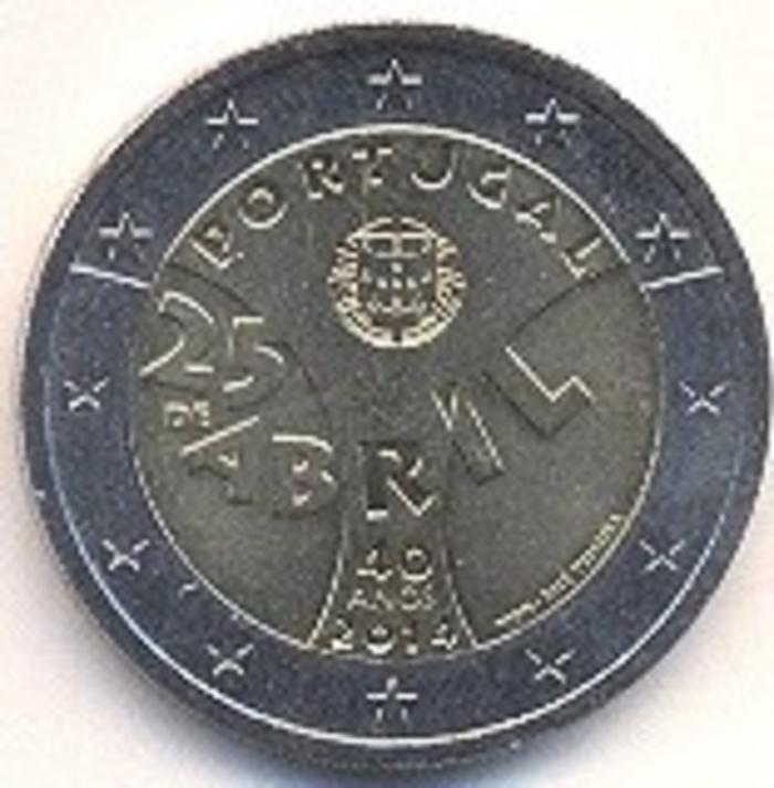 Moeda 2 Euros, Portugal