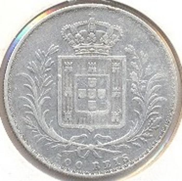 Moeda 500 Réis / 5 Tostões, D. Luís I