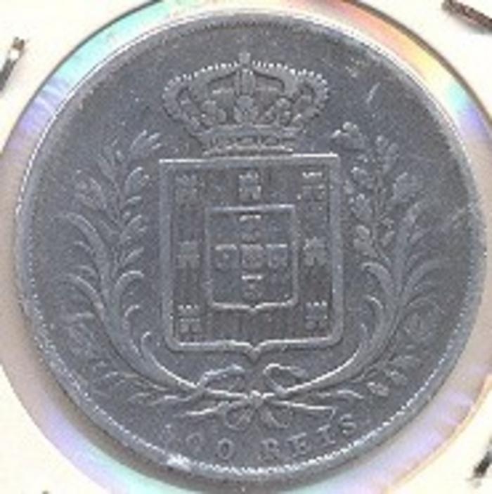 Moeda 500 Réis / 5 Tostões, D. Luís I