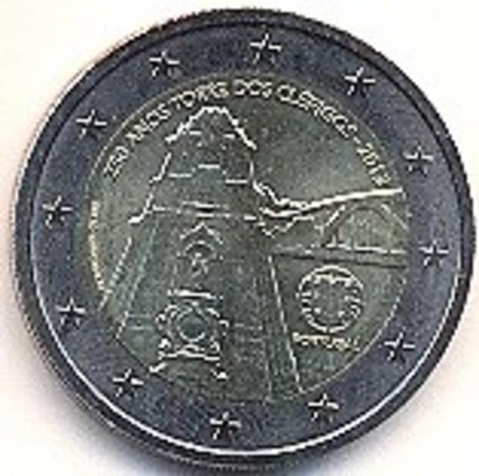 Moeda 2 Euros, Portugal 