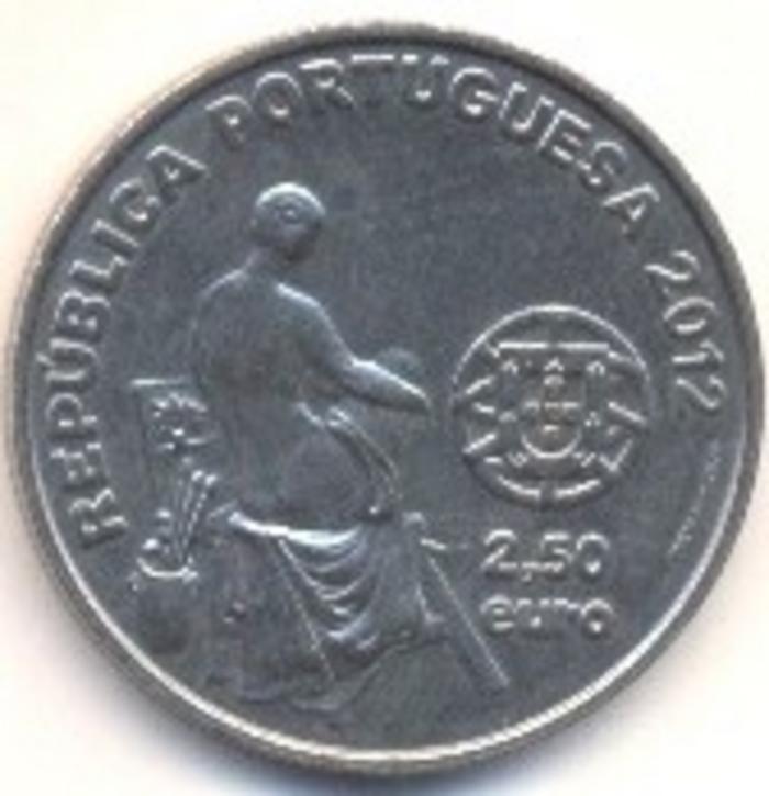 Moeda 2,5 Euros, Portugal