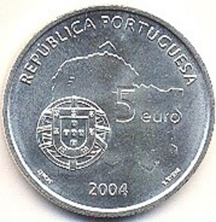 Moeda 5 Euros, Portugal