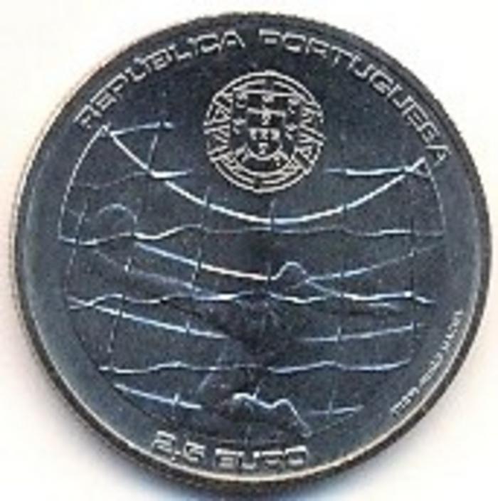 Moeda 2.50 Euros, Portugal