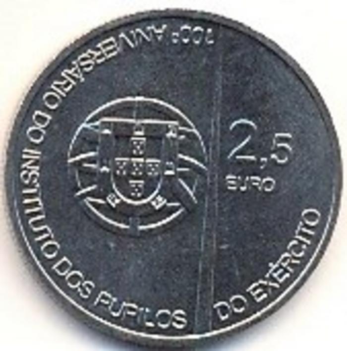 Moeda 2.50 Euros, Portugal 