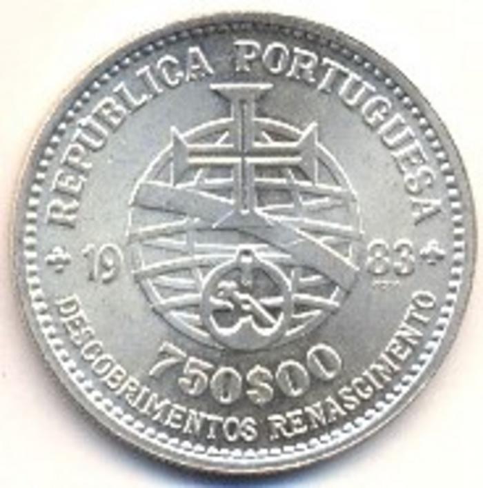 Moeda 750 Escudos, Portugal